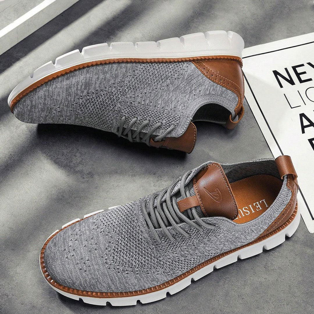 Zapato Elan Flexknit Gris