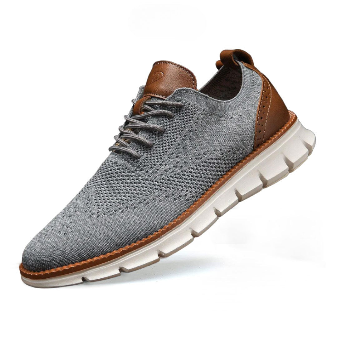 Zapato Elan Flexknit Gris